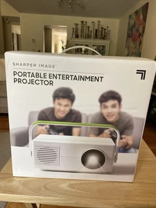 Sharper Image Portable Entertainment Projector Brand New Open Box - Picture 1 of 5