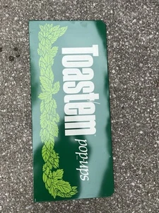 Vtg Toast Em Pop Ups Metal Tin Grocery Store Sign Rare Breakfast Poptarts 27” - Picture 1 of 3