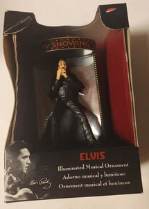 NEW Elvis Presley On Stage Illuminated Musical Ornament "That’s All Right" WORKS - Picture 1 of 6