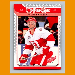 Brian Rafalski #103 2009-10 O-Pee-Chee Detroit Red Wings Hockey Card NHL - Picture 1 of 3