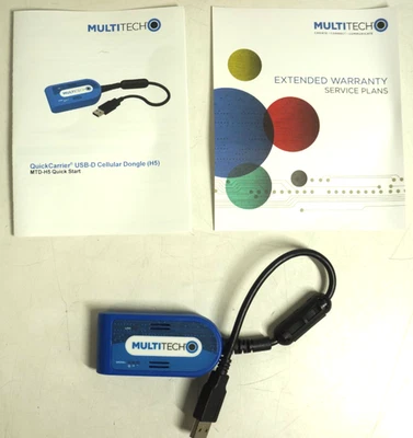 MultiTech - QuickCarrier USB-D 无线蜂窝调制解调器(MTD-H5 型号)全新 — 第 1/4 张图片