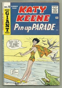 Katy Keene Pin-Up Parade #15 Archie Comics 1961 letzte Ausgabe! - Bild 1 von 2