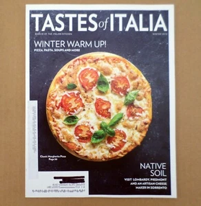 Tastes of Italia Magazine Winter 2019 Soups Margherita Pizza - Imagen 1 de 5