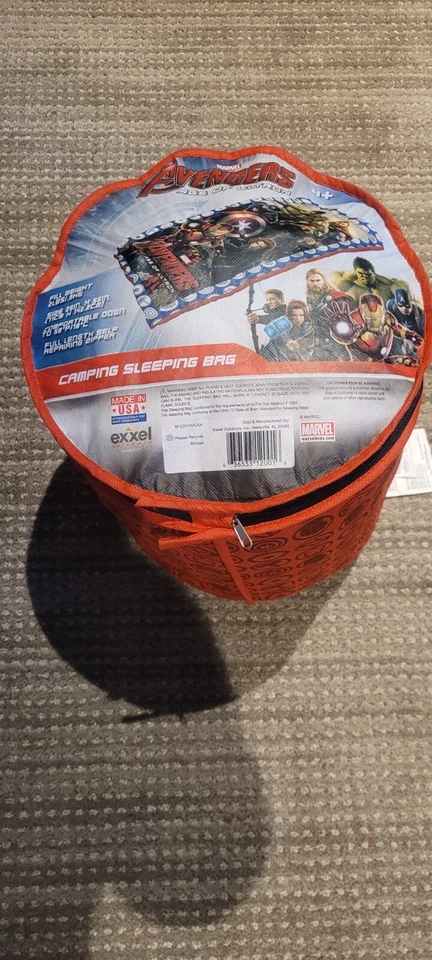 Marvel Avengers Age of Ultron Sleeping Bag - Image 1 of 1