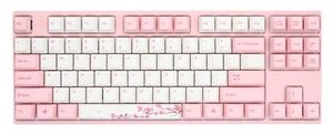 Varmilo Sakura TKL Dye Sub PBT Mechanical Keyboard - MX Silent Red - Picture 1 of 10