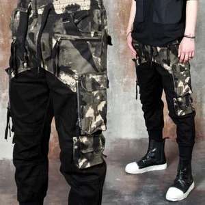 NewStylish Herren Cargohose Camouflage Kontrastband - Bild 1 von 12