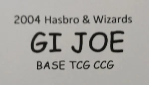 GI JOE BASE TCG CCG Aleph, Night Creeper Leader 058 REG - Picture 1 of 5