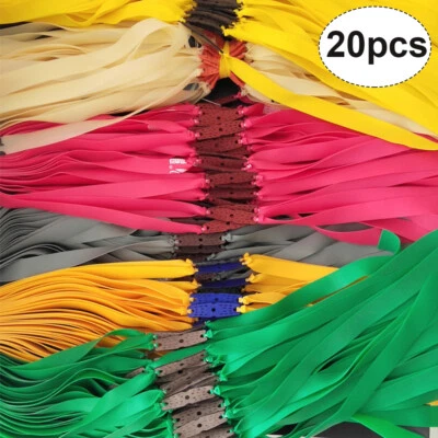 20 bandas de goma planas honda caza catapulta repuesto banda elástica cónica Foto 1 de 4