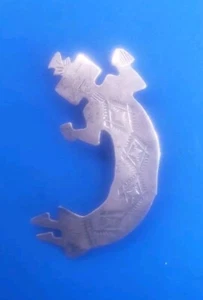 Spilla ballerina vintage firmata HB in argento sterling 925  - Foto 1 di 5