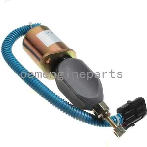 For Kubota V2203 Gehl Skid Steer Loader 4625SX SL4625 12V Stop Solenoid 127973 - Picture 1 of 6