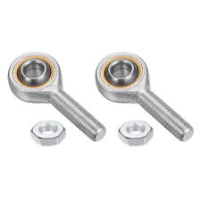 2pcs SA10T/K 10mm Rod End Bearing M10x1.5 Male Right Hand Thread, with Jam Nut