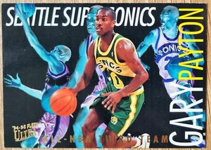 1994-95 NBA Fleer Ultra All NBA #13 of 15 Gary Payton - Sonics **Pics** - Picture 1 of 3