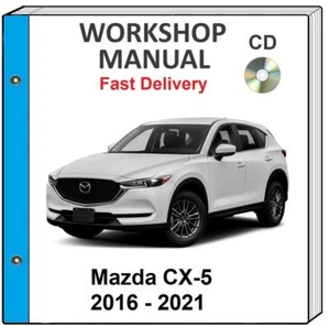 MAZDA CX-5 CX5 2016 2017 2018 2019 2020 2021 SERVICE REPAIR WORKSHOP MANUAL CD - Picture 1 of 1