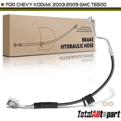 Brake Hydraulic Hose for Chevy C6500 C7500 Kodiak GMC T6500 Isuzu Rear Left Side - Image 1 of 4