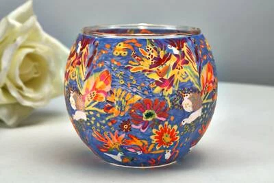 Leuchtglas 21415 Dream of Blossom Blüten Traum Blumen 11cm Teelicht Windlicht - Bild 1 von 4