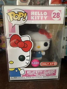 Funko Pop Figur Hello Kitty 28 Classic Flocked Taget Exclusive Mit Protektor - Bild 1 von 7