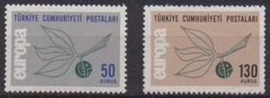 Turkije/Turkey postfris 1965 MNH 1961-1962 - Europa / Cept - Picture 1 of 1