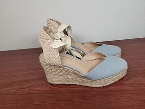 Brandneu Antonio Melani Morgance Espadrille Keilabsätze US 6,5 M Damenschuhe - Bild 1 von 9