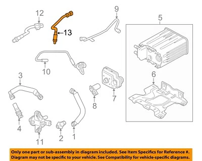 Ford OEM 17-19 F-250 Super Duty Componentes de Emissão-Lwr Oxigênio Snsr HC3Z9G444C - Imagem 1 de 2