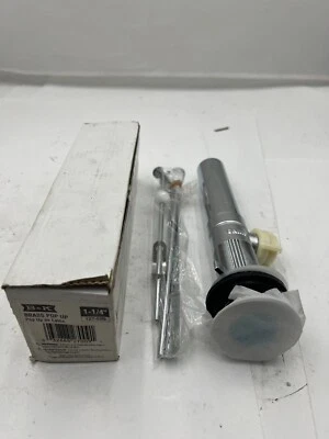 (Qty 2) B & K 127-009 1-1/4" Chrome Plated Brass Pop-up - Image 1 of 3