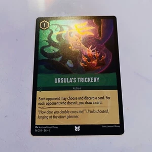 Ursula's Trickery - Foil - 96/204 - Ursula's Return - Disney Lorcana TCG - Picture 1 of 2