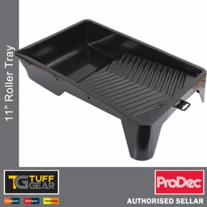 Prodec Extra deep 11" Black Plastic Paint Tray Fits up to 10" Rollers Covers - Picture 1 of 3