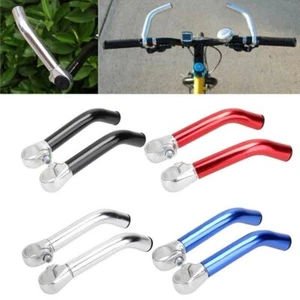 Manillar de bicicleta para montar MTB cuerno de oveja extremos de barra manillar doblado mango de bicicleta - Imagen 1 de 11