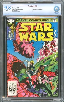 Star Wars #59 1982 CBCS 9.8 White Pages - Image 1 of 2