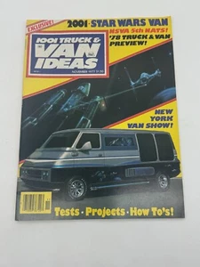 RARE VINTAGE 1001 TRUCK & VAN IDEAS MAGAZINE - NOV 1977 - STAR WARS VAN - NY - Picture 1 of 2