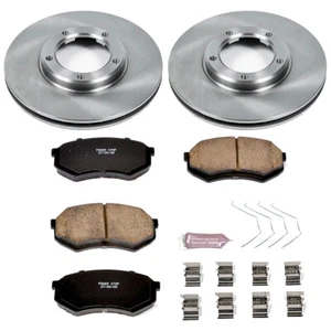 PowerStop KOE1232 Front Disc Brake Kit Rotors Pads Set for 1995-04 Toyota Tacoma - Picture 1 of 1
