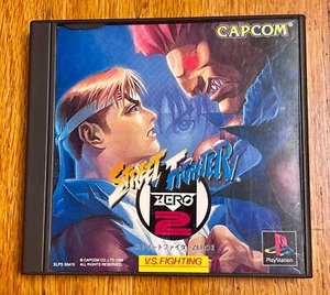Street Fighter Zero 2 PS1 mit Handbuch PlayStation 1 Japan NTSC-J - Bild 1 von 6