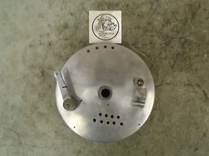 1961-1965 TRIUMPH 8’’ S.L.S. (SINGLE LEADING SHOE) FRONT BRAKE PLATE (DRILLED) - Picture 1 of 7