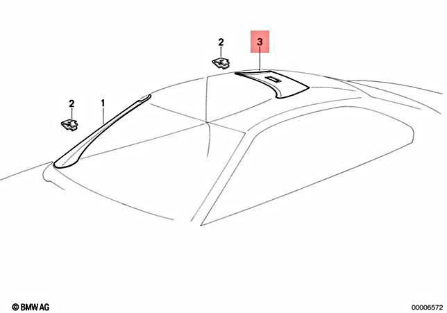 Columna cubierta trasera izquierda OEM BMW E31 840Ci 840i 850Ci 850CSi 51438160253 Foto 1 de 1
