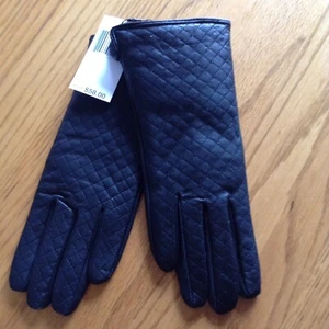 Neu mit Etikett Vera Bradley Lederhandschuhe - schwarz, SM-MED - Bild 1 von 3