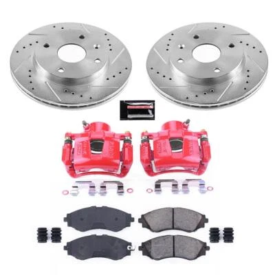 PowerStop Disc Brake Kit - Front - Fits Suzuki Forenza 2004-2008, Suzuki Reno 20 - Image 1 of 4