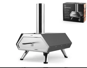 Forno Pizza Portatile a Pellet H&H Cottura Rapida da Esterno Maison 500°C BBQ - Imagen 1 de 10
