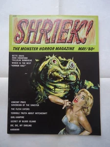 SHRIEK!/ UL2525 /magazine # 1/may 1965 - Picture 1 of 1