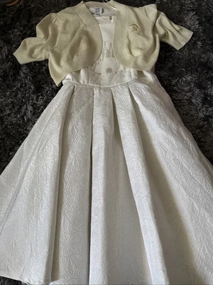 New Disney Parks The Dress Shop Rare Fantasyland White Castle Dress Lrg Retired - Image 1 of 4