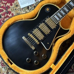 Gibson Custom Shop 1957 Les Paul Custom Reissue 3-Pickup VOS Ebony Black Beauty  - Picture 1 of 11