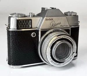 kodak retina reflex 35mm Kamera F2.0 50mm funktioniert sehr guter Zustand - Bild 1 von 5