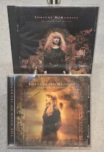 Lot Loreena McKennitt The Mirror & Mask\The Book Of Secrets CD 1994\1997 Warner - Picture 1 of 2