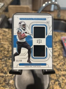 🔌2024 Panini National Treasures Football Dual Jersey /99 RC Xavier Legette - Bild 1 von 2