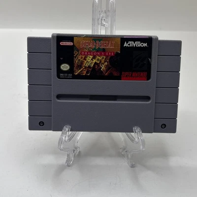 Shanghai II 2 Dragon’s Eye SNES (Super Nintendo, 1991) Cartridge Only - Image 1 of 3
