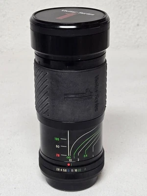 Vivitar Series 1 VMC FD Mount 28-105mm 1:2.8-3.8 Macro Focusing Zoom Lens/Case - Image 1 of 4