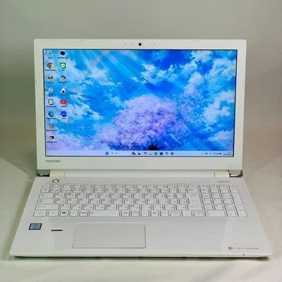 Fujitsu Toshiba Core i7 7th Gen SSD 2TB 32GB White Laptop japan - Image 1 of 4