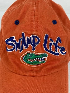 De Colección Florida Gators Sombrero Gorra Pantano Vida Naranja Vivir Fuerte Bordado RARO B45 - Imagen 1 de 18