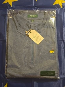 Pullover Masters Classics Augusta National 2025 verde cuarto cremallera para hombre M nuevo con etiquetas - Imagen 1 de 3
