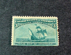 US Stamp Scott# 232 Santa Maria  1893 MNH Some gum skip H357 - Picture 1 of 2