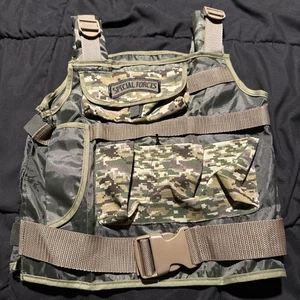 Terror Special Forces Vest Only Halloween Costume Kids Size 3-4 - Picture 1 of 8