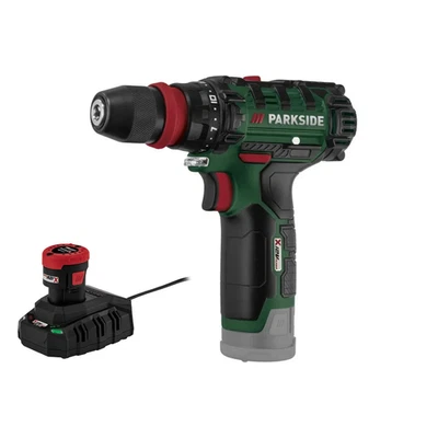 PARKSIDE 12 Volt Akku-Bohrschrauber » PBSA 12 F5 « mit  Akku und Ladegerät - Bild 1 von 4